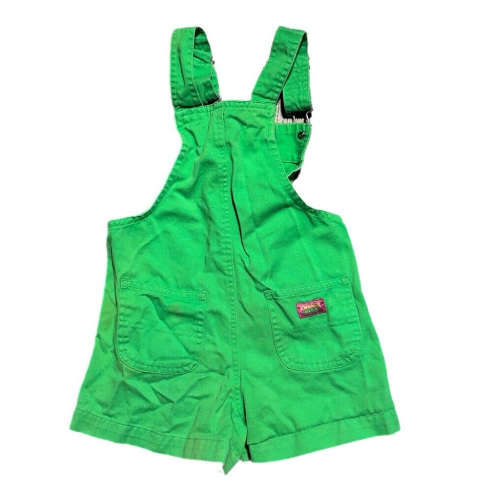 Jordache shortall short overalls  SIZE 4T VINTAGE 1980's - Picture 2 of 5